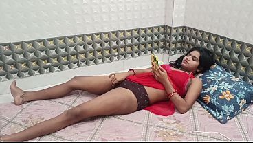 Desi Girl In Red Lingerie Hardcore Home - Doggy & Missionary Fuck thumbnail
