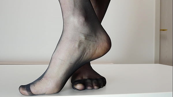 Feet In Black Nylon Stockings thumbnail