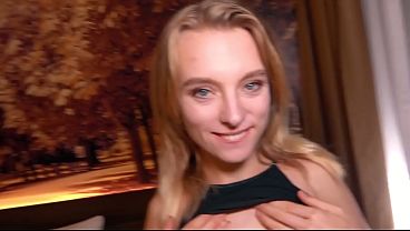 Hot Hotel Hookup: Amazing Blonde Teen Babe
