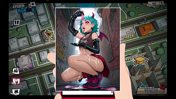 Femboy Futa House [futanari Hentai Game ] Ep.4 Public Street Bukkake For A Cute Femboy Sucubus ! thumbnail