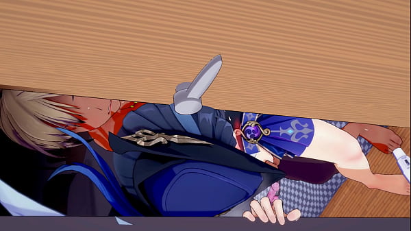 原神のクロりンデ　モーションとダメージボイスを組み合わせた動画 thumbnail