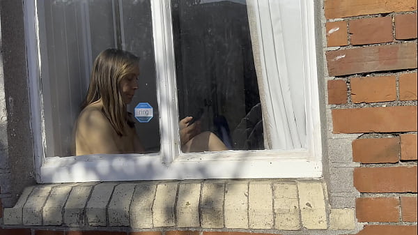 Peeping Tom Gets Caught And Legs It Down The Garden Path thumbnail