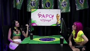 Gosta De Apanhar, Tem Vontade De Transar Na Rua, &eacute; Toda Arrombada, E N&atilde;o Quis Cagar Na Boca Do Cliente - Tiffany Carioca (world Cup Special) thumbnail