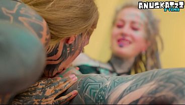 Alt Girls Double Down on Deep Anal Probing with Mutated Alien Toys 