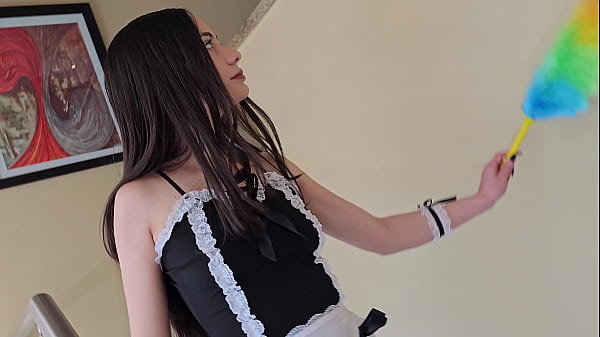 Nonton The Girl Who Cleans My House Agrees To Use Conmigo Lubricant thumbnail