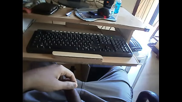 My cock twitching.AVI