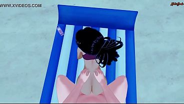 Play MP4 - Kale gets fucked at the beach from your POV&comma; titty fuck and missionary creampie - Dragon Ball Hentai&period;