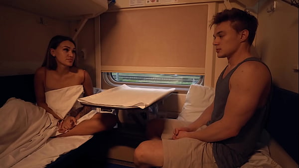 Nonton One Way Ticket: Blonde Cums To Train Vibration thumbnail