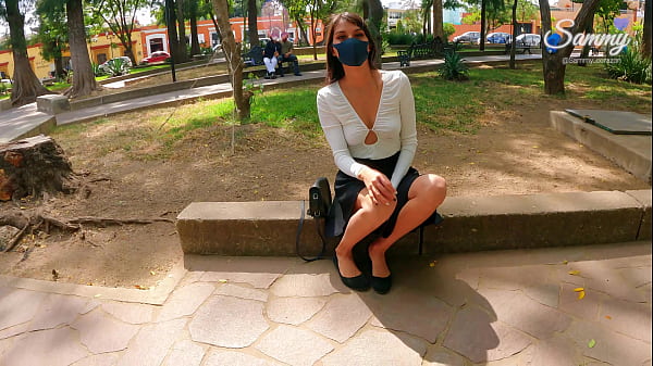 Wife Flashing Pluged Asshole And Pussy On Public Park thumbnail