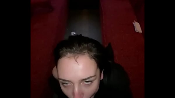 Young sexy slut sucks cock on steam train