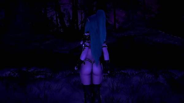 Tyrande, Beautiful Night Elf Sensual Dancing thumbnail