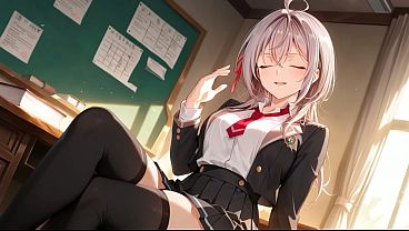 Nonton Last Chance To Fix A Bad Grade For Alya. Alisa Mikhailovna Hentai Cosplay(ai-generated) thumbnail