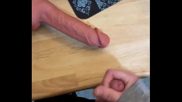 Comparing His Sissy Clit With A Big Fat Cock And Then Cums On It Starring Gay Boy Vinny thumbnail