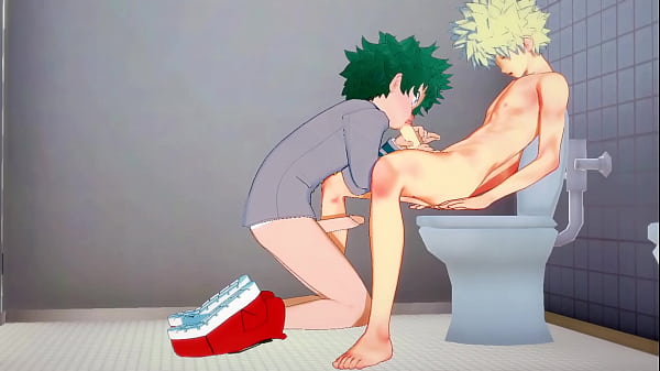 Nonton Boku No Hero Academia Yaoi - Midoriya Sucks Bakugou's Dick thumbnail