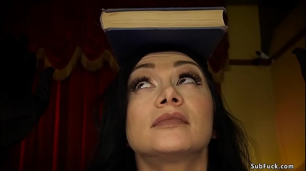 Owen Gray Trains Hot Busty Brunette Milf Lea Lexis To Be A Good Wife And In Bondage And Blindfold Together With Three Friends Anal Gangbang Fuck Her thumbnail