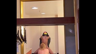 Big Booty Bbw Gets Her Pussy Cremated Inside The Rio's Spacious Bathroom thumbnail