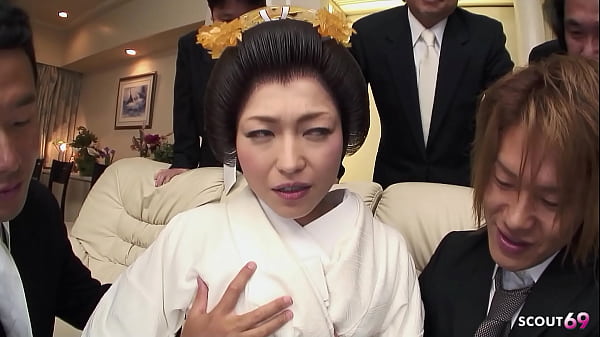 Traditional Japanese Mature Step-mom Seduce To Multiple Creampie And Facial Gangbang thumbnail