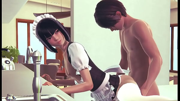 Playing With Maid In The Kitchen-honeyselect2 thumbnail