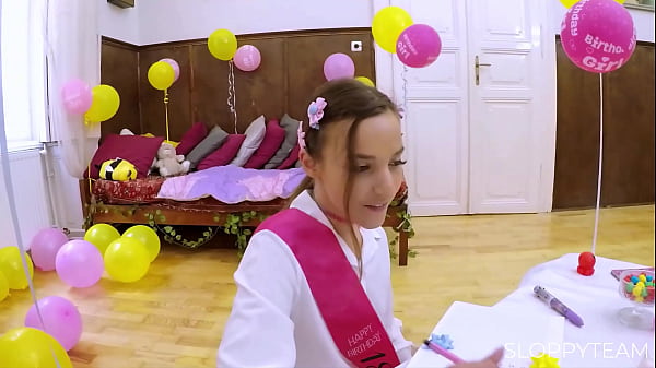 Anal Birthday Party - Whipped Cream Blowjob - Crushed Birthday Cake - Cuckhold Boyfriend Husband // Movie thumbnail