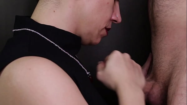 Handjob, Then I Cum On Her Necklace And Sleeveless Turtleneck thumbnail