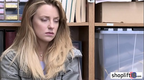 Sexy petite teen caught by a policeman because off felony 