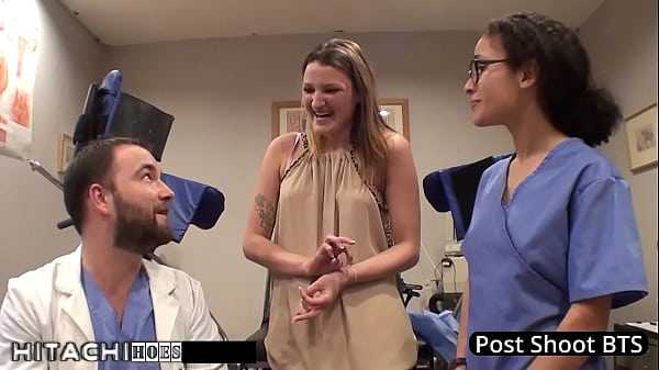 Freshman gets mandatory hitachi orgasm from doctor tampa alexandria riley 