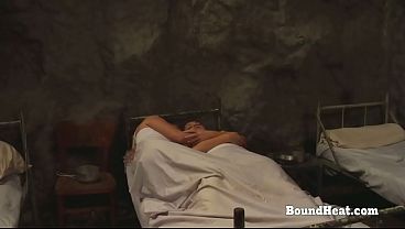 Nonton Sexy Lesbian Slaves Touching And Masturbating With Naughty Voyeur Madame thumbnail