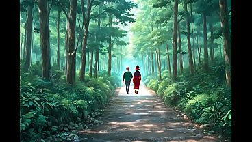 Nonton Megumin And Kazuma's Forest Sex Walk In The Ai Porn Adaptation Of Konosuba thumbnail