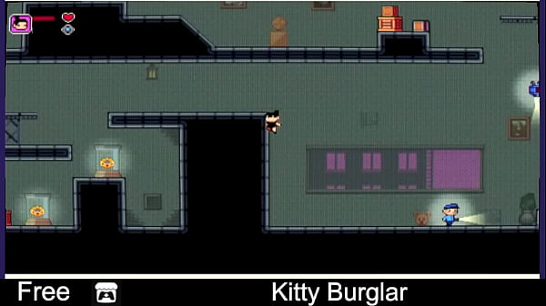 Nonton Kitty Burglar (free Game Itchio) Platformer thumbnail