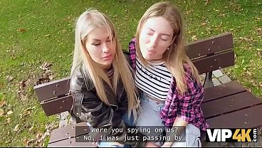 Vip4k. Hunter Pick Up And Fucked The Lesbians. Compilation Pov Video thumbnail