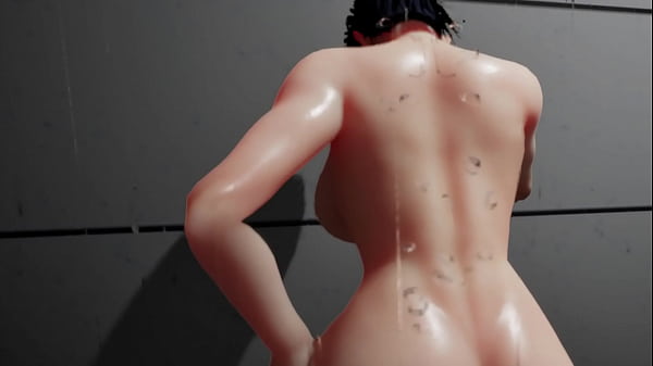 TETAS GRANDES EN EL BA&Ntilde;O 