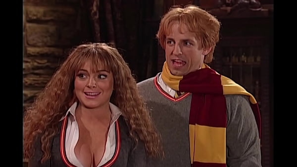 Nonton Harry Potter Hermione Granger Lindsay Lohan Hot Big Tits Sexy thumbnail