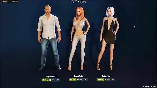 Creating a shemale 3d character in a 3d porn game - cgisexgames.com 