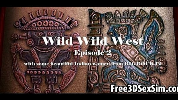 Two sexy 3d cartoon hotties sucking and fucking a stud 