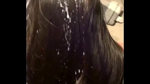 Latina Gets A Lot Of Cum In Hair thumbnail