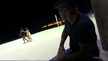Nonton A Stroll Along The Shore Culminates In The Large Haul Latina Accepting A Pounding Bbc thumbnail