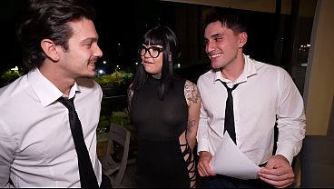 Nonton Wild Threesome And Double Penetration With An 18yo Tattooed Slut - Acadia Hell thumbnail