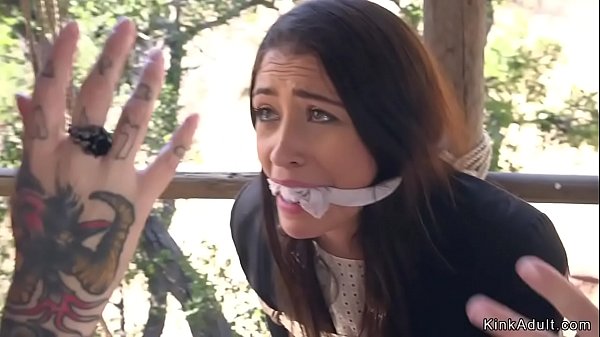 Big Cock Husband Fucks Sexy Neighbor And His Busty Wife In Bondage Threesome thumbnail