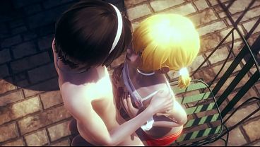 Yaoi Femboy - Fer Boobjob & Bareback With Other Femboy thumbnail