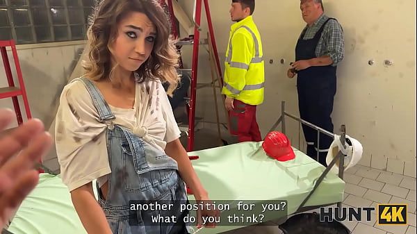 HUNT4K. Young lady is cheating on her BF with her Boss. Hot sex with Elena Vedem & Ricky Rascal 