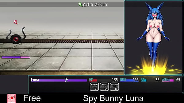 Spy Bunny Luna (free game itchio) Role Playing,  Adult, birth, Erotic, Female Protagonist, Horror, inflation, Singleplayer, Stealth, x-ray, xray, game 