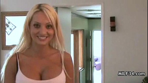 Horny milf fucked and jizzed on at home