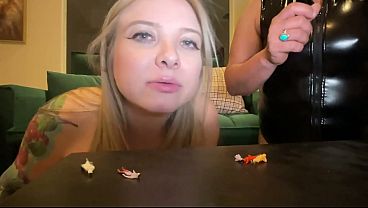 Giantess Snack Hunters Conquer Tiny Civilization thumbnail