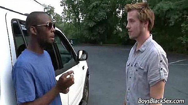 Blacks On Boys - Bareback Gay Interracial Hardcore Fucking 21 thumbnail