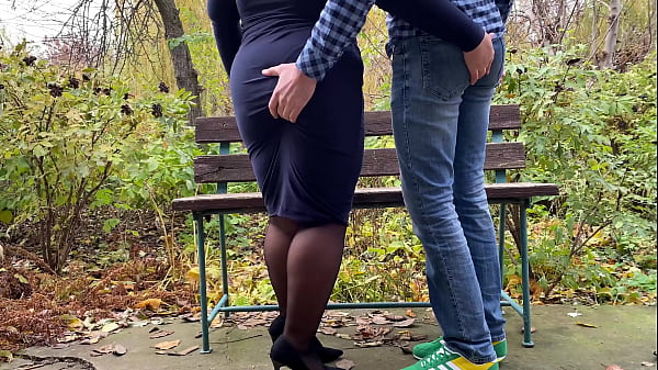 Hot Mother In Law In Stockings Bent Over Doggystyle And Got My Cum thumbnail