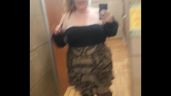 Bbw shows off new outfit