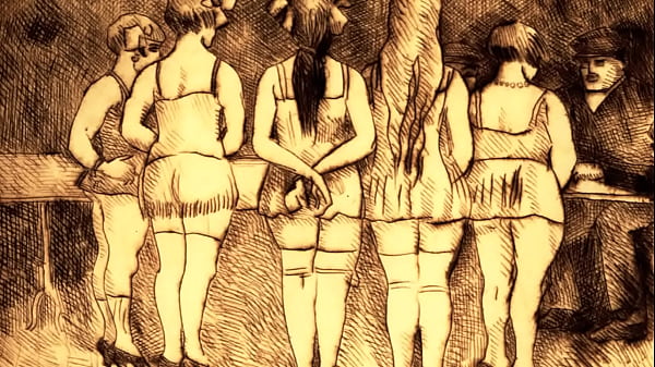 vintage erotic art