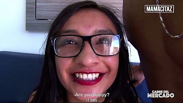 Colombian Brunette Eva Cuervo Picked Up For Rough Sex - Carne Del Mercado thumbnail