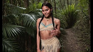 Nonton Wild Sex In The Jungle With A Rare Beauty - Ai Interactive Video thumbnail