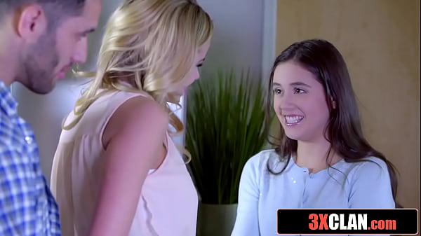 Nonton Big Tits Milf Teaching Her Hot Stepdaughter How To Fuck thumbnail